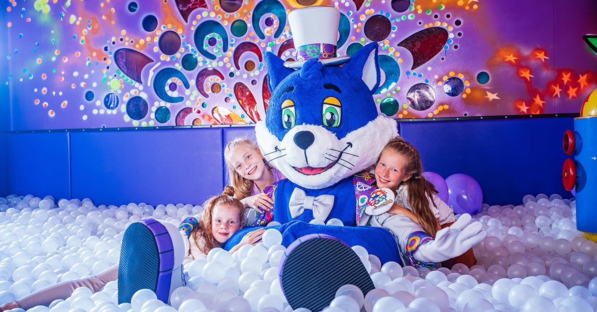 Overdekte kinderspeeltuin