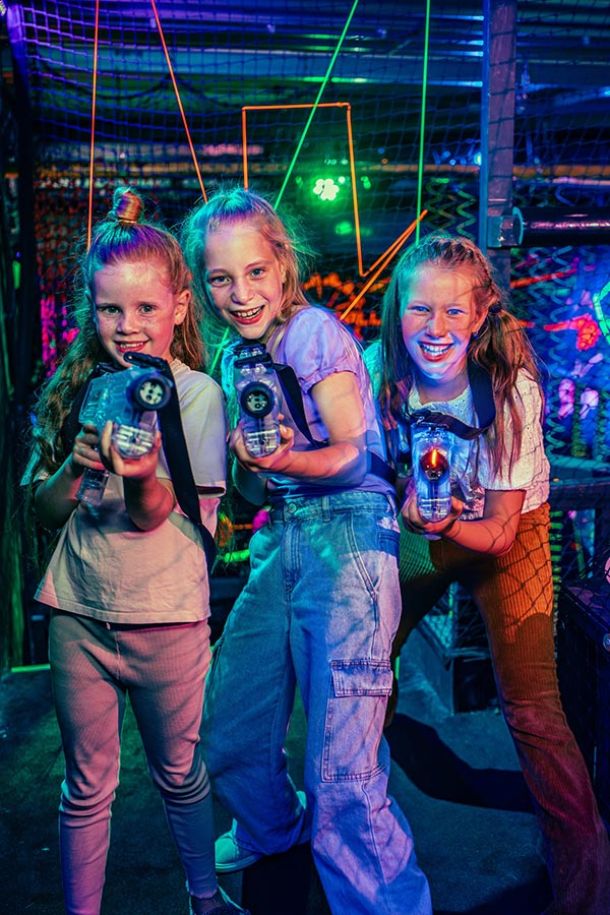 Lasergamen kinderfeest