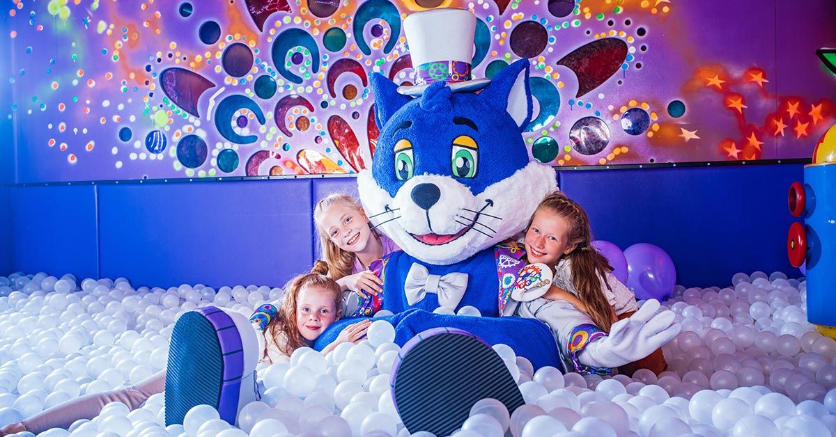 Overdekte kinderspeeltuin